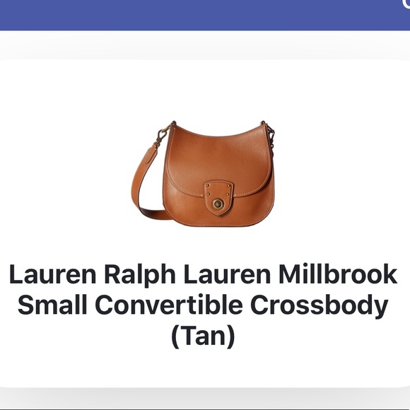 lauren ralph lauren millbrook convertible crossbody